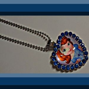 Sofia The First Heart Inspired Design Necklace